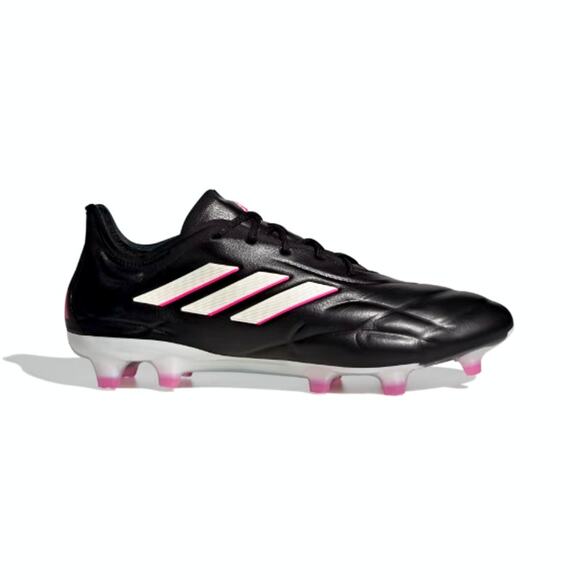 Adidas Unisex Core Black Pink 2 Copa Pure.1 Firm Ground Boots Size M 9.5 W 10.5